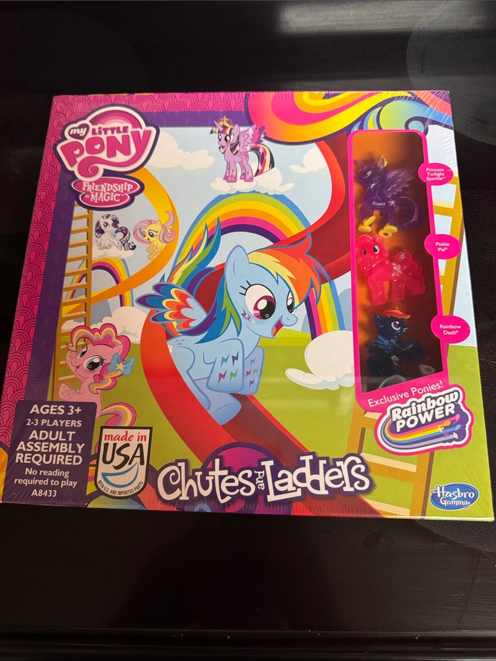 My Little Pony Chutes & Ladders Board Game - Rainbow Colors
